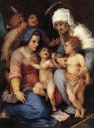 Andrea del Sarto,Andrea d Agnolo di Francesco dit Sainte Famille aux Anges china oil painting reproduction